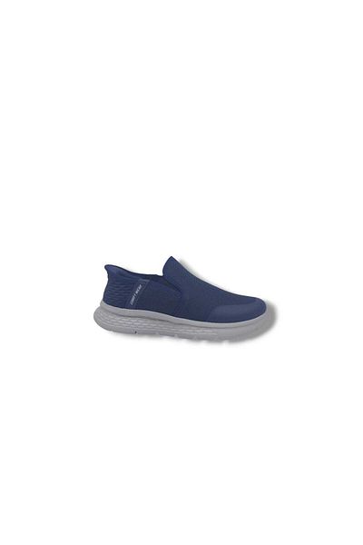 Zerhan Men's 2536 Navy Blue Mesh Walking Running Sports Shoes
