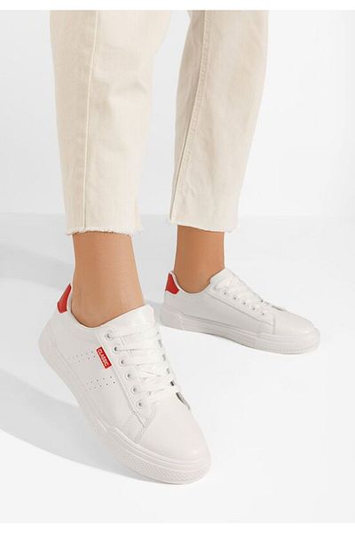 B T Shoes Sneakers dama Talina V2 albi