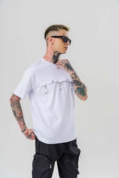 go gang own Μπλουζάκι Strip Hook Oversize