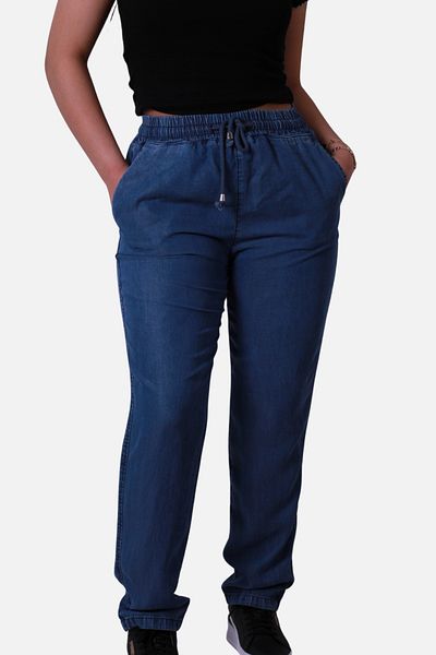 trender Pantaloni de jeans de damă albaștri 25y0657k1