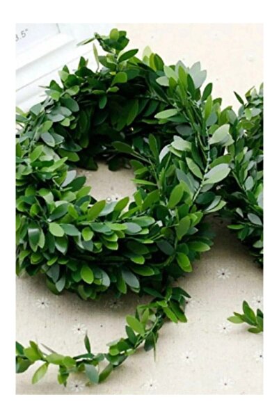 BYSHOME Dekoratif Telli 5 Metre Yaprak Şerit Yapay Taç Sarmaşık Çiçek Süs