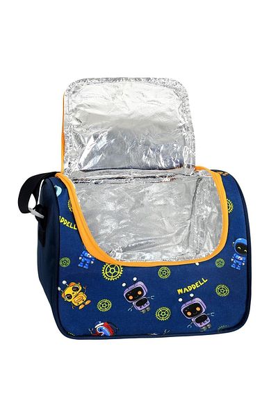 GENC DIJITAL BASKI Robot Lunchbox with Thermos