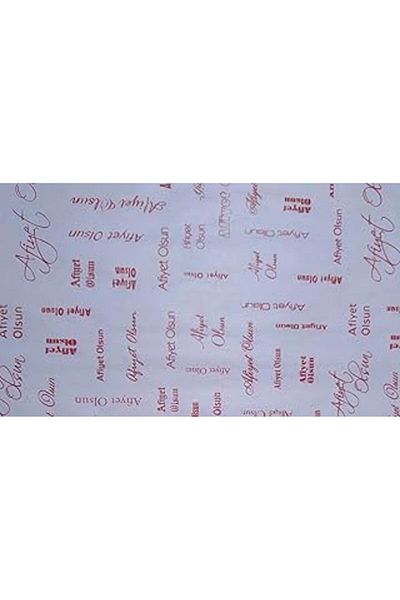 Mu Art Ahşap Steel Claw Printed Package Paper 40X60 Cm. 1kg.