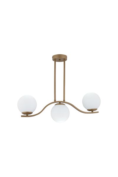 Apliqa Lustra HubRom, SEVERUS 4017-03-FR 63x51 cm 3xE27-60W Antiq