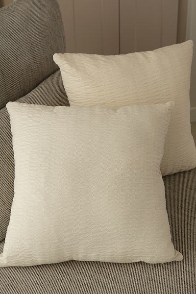 Pilloveland Калъфка за възглавница от памук, 2 броя - 43 * 43 см - Букле