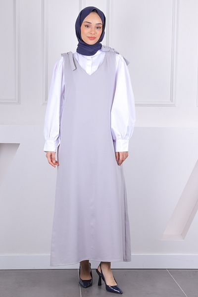 İmajButik جيليه ربطة عنق رمادية