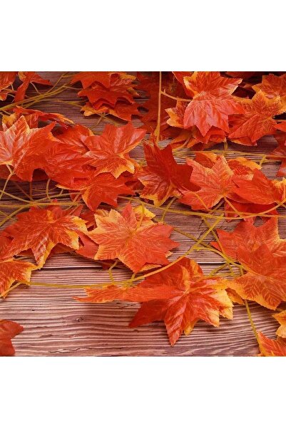 BYSHOME Dekoratif Sonbahar Yapraklı Yapay Sarmaşık 1 Dal 230 Cm