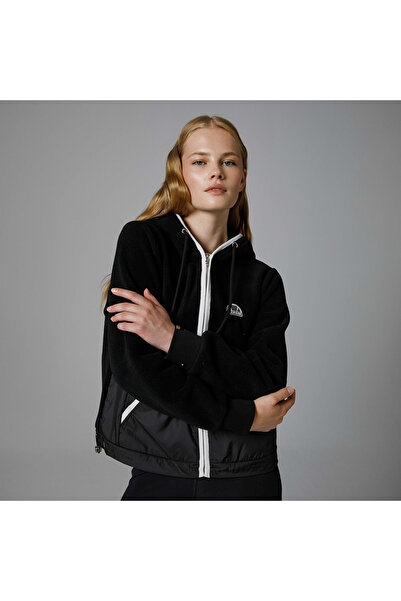 Ellesse Fermuarlı Kapüşonlu Kadın Ceket EF188-BK