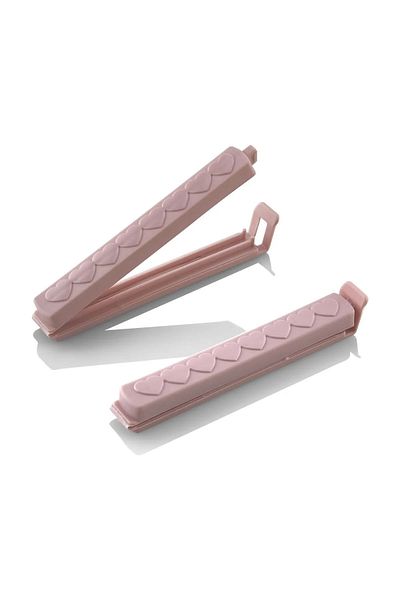 pembe lotus 6 Pcs Large Bag Clips - Packing and Bag Closure Attachment, Latch Bag Clips