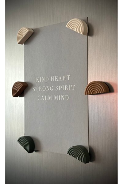 Thera Bottega ARCH Gökkuşağı Yarım Daire Buzdolabı Magnet Seti (6'lı)