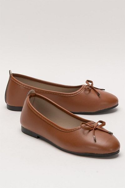 Liger Women's Pistol Shoes Bow Lightweight Stylish Daily Ballerinas