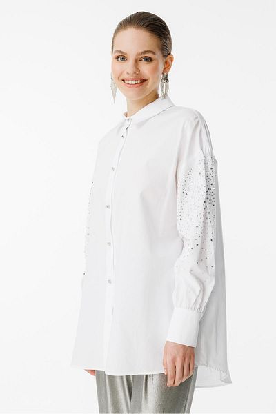 Ghisa Λευκό Ghissa Tunik 4865 Μοντέλο