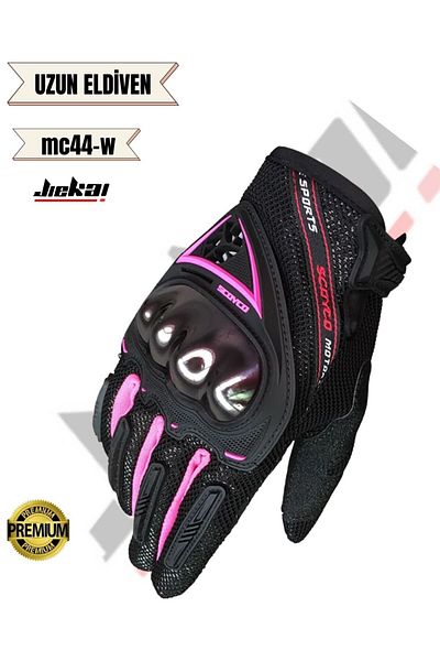 JİEKAİ Mc44-W Long Glove Pink