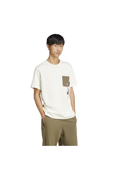 adidas Μ T Φακός Pkt T T-shirt Λευκό Jj3928
