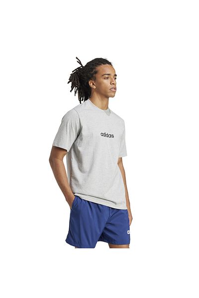adidas Tričko Essentials Linear Single Jersey