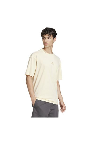 adidas Εκρού Ρεκλέ Γραφικό T-Shirt Jg0989