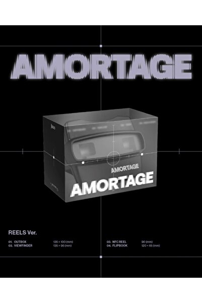 ikollect JISOO - Mini Album [AMORTAGE] REELS Ver.