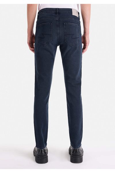 Colin's 041 Мъжки дънки Danny Slim Fit с ниска талия, тъмносини