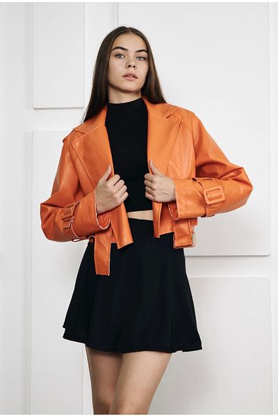 KAZAX SHORT LEATHER JACKET
