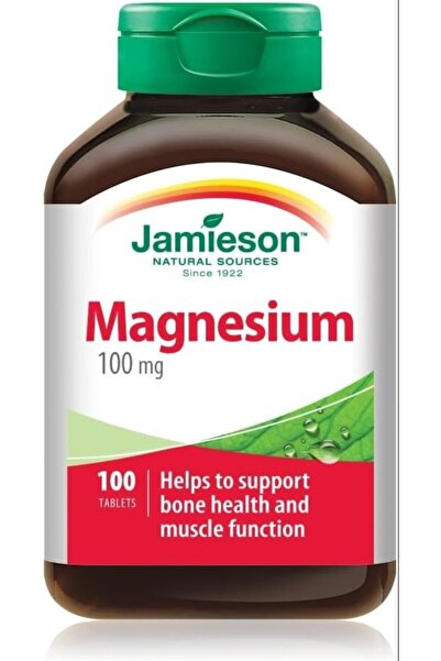 Jamieson مغنيسيوم 100 ملغ 100 قرص