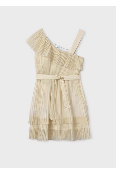MAYORAL Cream Colored Girl's Dress