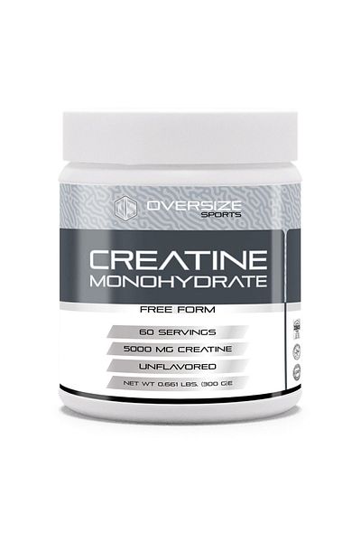 Oversize Sports Oversize Nutrition Creatine Monohydrate 300 Gr 60 Servings