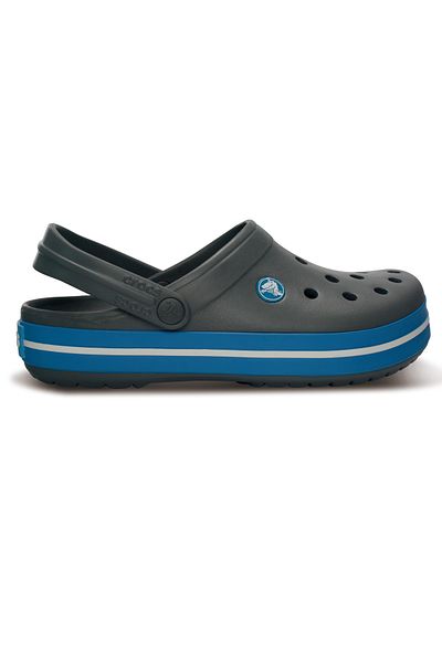 Crocs Παντόφλες Crocband Unisex Γκρι καθημερινού στυλ 11016_07w