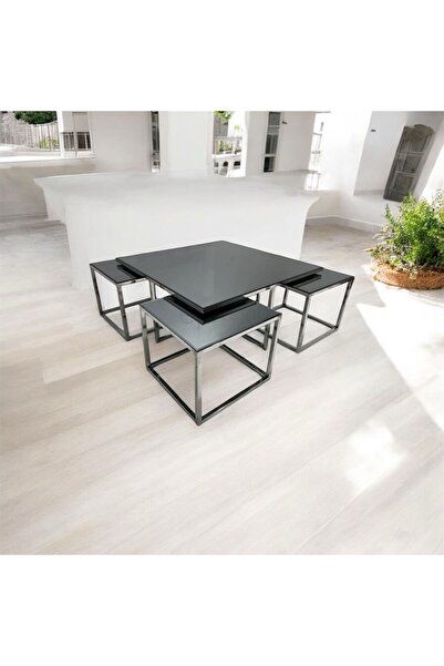 larissa design 5 Lİ ZİGON VE ORTA SEHPA TAKIM