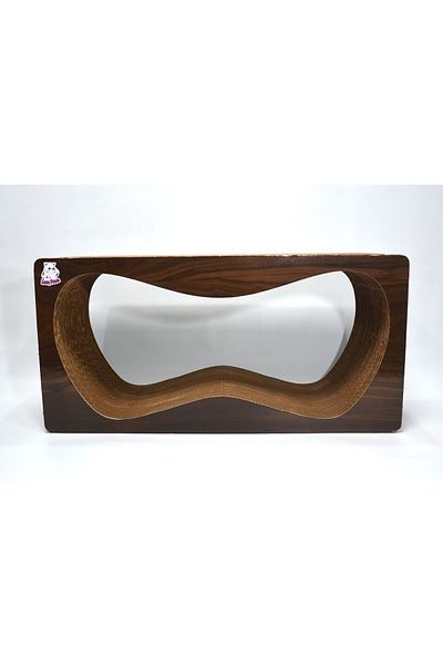 Lazy Paws X-Large Cat Scratch Sofa - Brown - 68X24X33 cm