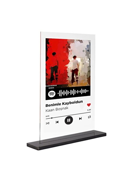 shop Dekorif-Spotify Plak - Ben Seni Çok Sevdim / Cem Adrian 15x20cm