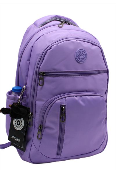 Bevitton Lilac School Bag - Waterproof Fabric Bvt-1710