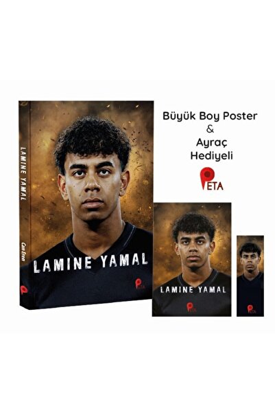 peta kitap Lamine Yamal - (POSTER VE AYRAÇ HEDİYELİ)