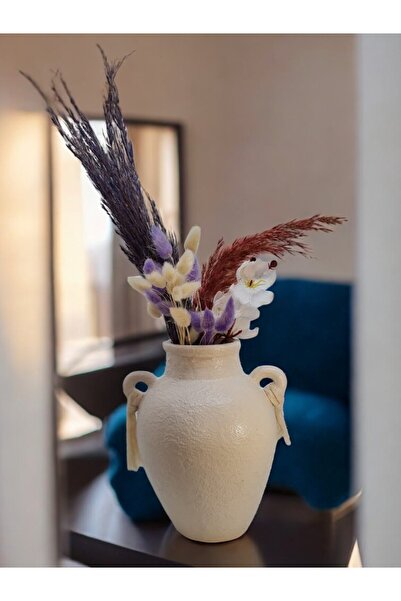 gucco design gd Vază decorativă texturată de culoare crem