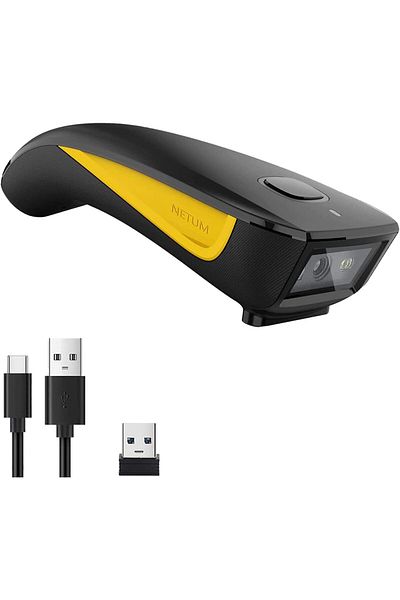 GOOJPRT C750 2d 1d Qr Pharmacies Warehouse Colorful Floor QR Code Bluetooth Wireless Barcode Scanner