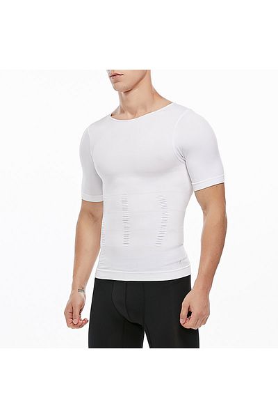 Star Murays Men's Half Sleeve Corset Bodysuit