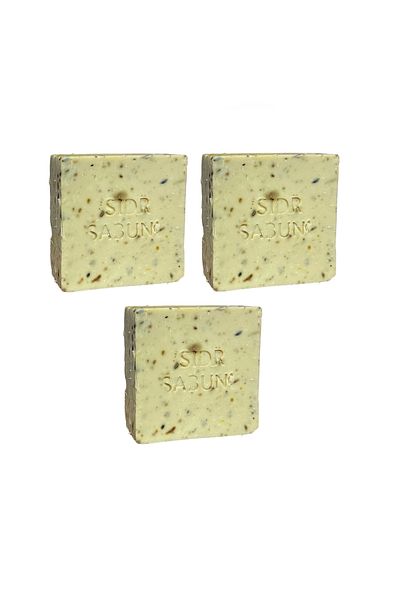 Derya Eren Sidr (Arabian Cherry) Leaf Soap 140-150Gr 3 Pieces,