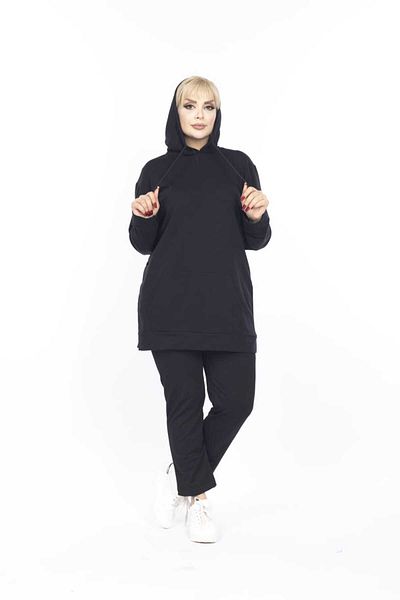BİrHoşButik Large Size Feminin Trend Sweatshirt