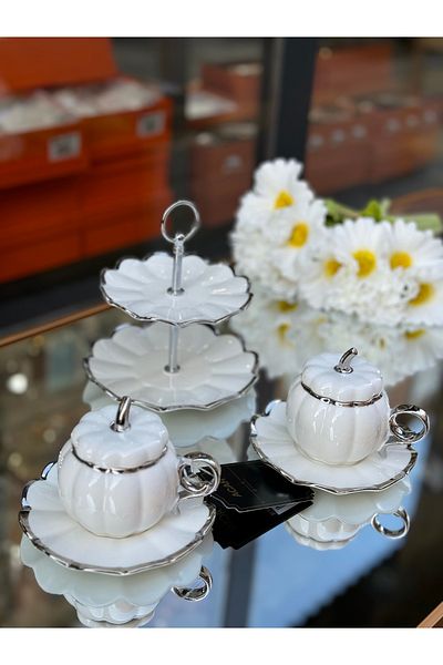 Ulus Home Acar Betty 2 Li Mini Cake and Cup Set
