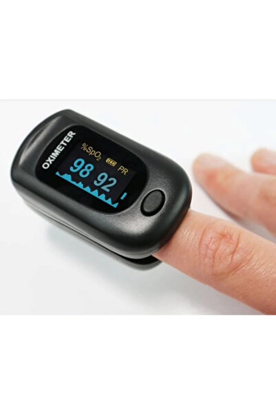 CREATIVE Parmak Tipi Oksimetre Kan Oksijen Nabız Ölçer Oximeter PC-60B1 BK