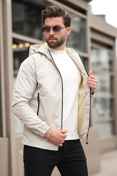 Rogyi Tekstil New Season Spring Lightweight Black Men's Seasonal Jacket