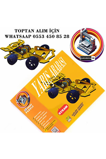 ÇUKUROVA ÜTÜ STEAM Proje Eğitim Deney Seti Yarış Arabası