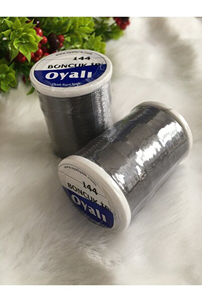 OYALI Oyalı Boncuk Sarma İpi Füme-144 parlak 50gr