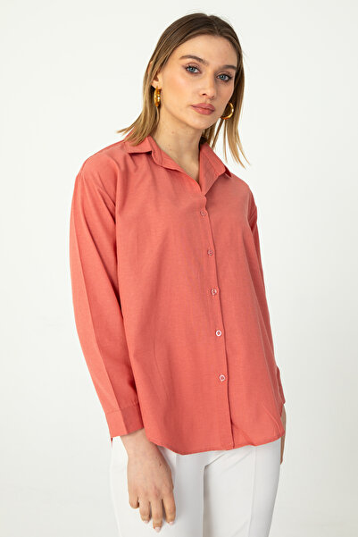 Nuevo Cămașă Oxford din țesătură texturată cu croiala confortabilă 1500072