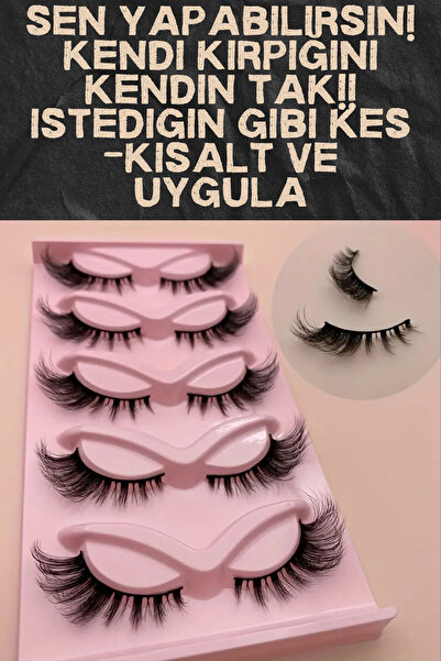 alaraycosmetics Fox Eyés Rus Volumlü Hacimli Takma Ipek Kirpikler 5 Çift -alara^nın Kirpik Kolleksıyonundan
