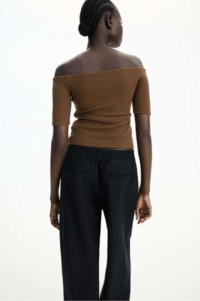 H&M Linen-blend trousers