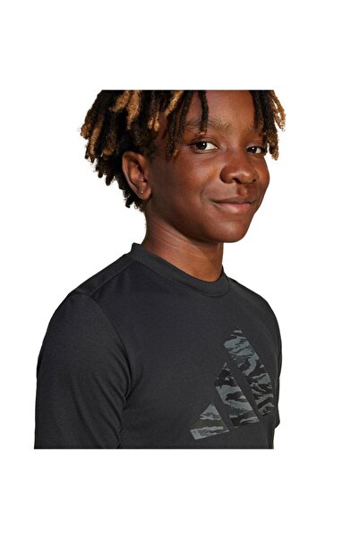 adidas Siyah Unisex Çocuk t-shırt J TR-ES CAM TE JC8492