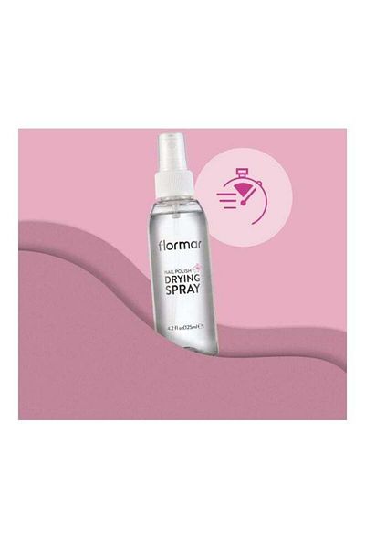 Flormar Nail Polish Drying Spray Clear