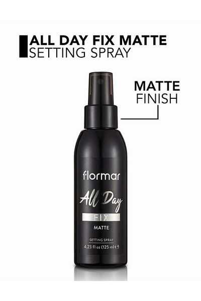 Flormar All Day Fix Matte Setting Spray Clear