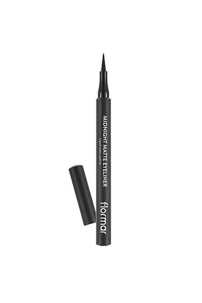 Flormar Midnight Matte Liquid Eye Pencil Black