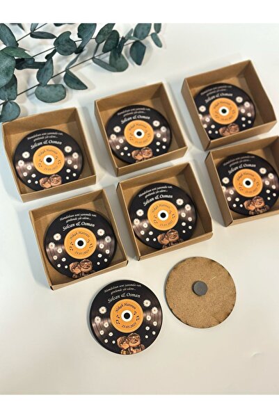 ouzhanya hediyelik Nikah Magneti Kişiye Özel Söz Nişan Düüğün Hediyelikleri B...